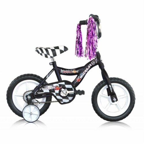 Micargi MBR12Y B BK 12 in. Boys BMX Bicycle Black 12 x 7 x 28