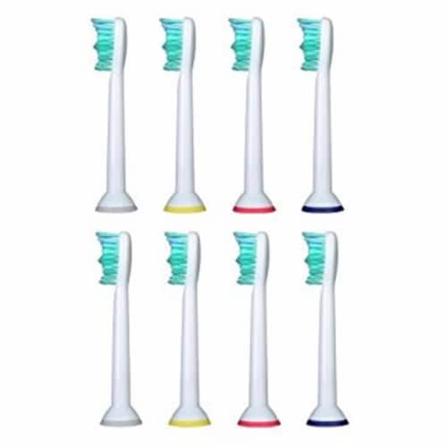Pursonic PSRB8 Replacement Tooth Brush Head, Pack of 8 Perspective: front