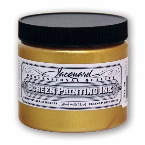PROF SCRN PRNT INK 16OZ GOLD Perspective: front