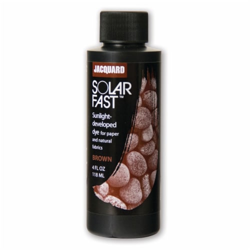 Jacquard - SolarFast Dye - 4 oz. Bottle - Brown Perspective: front