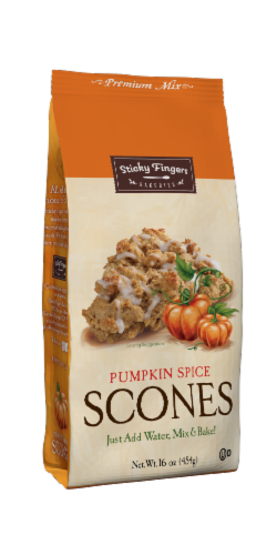 Sticky Fingers Bakeries Pumpkin Spice Scone Mix Perspective: front