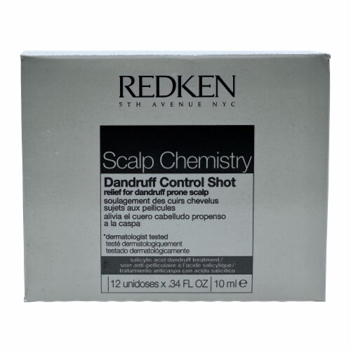 Redken Scalp Chemistry Dandruff Control Shot 12 Doses x .34 OZ Perspective: front