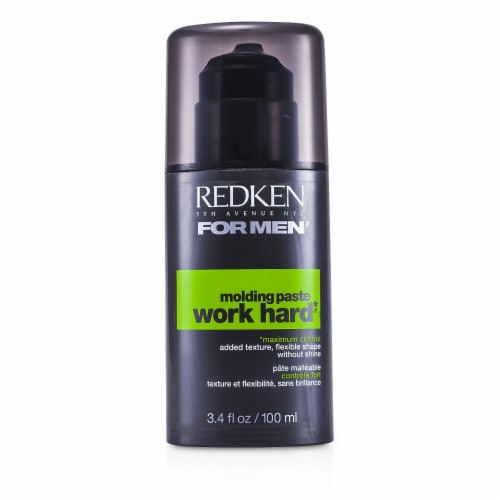 Redken Men Work Hard Molding Paste Perspective: front