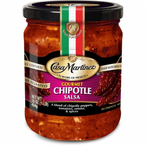 Casa Martinez Chipotle Salsa Perspective: front