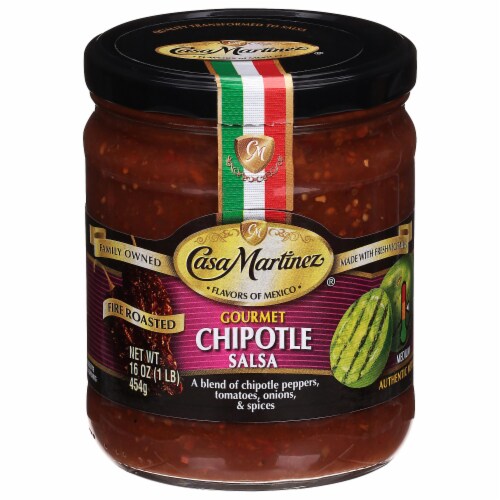 Casa Martinez® Chipotle Salsa Perspective: front