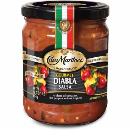 Casa Martinez Diabla Salsa Perspective: front