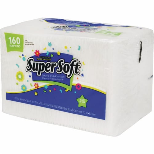 Super Soft Paper Napkins Perspective: front