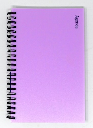 PlanAhead Any Day Wirebound Agenda Book Perspective: front