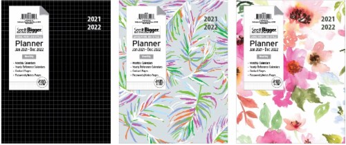 See it Bigger 2021/2022 Large Pocket Planner by PlanAhead - Assorted Perspective: front