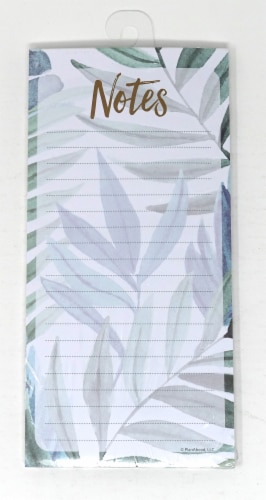 PlanAhead Palm Print Magnetic Notepad Perspective: front