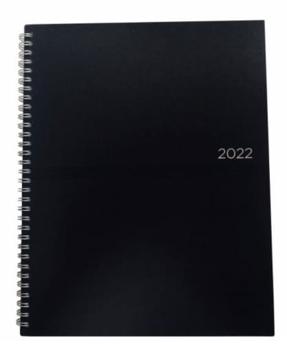 PlanAhead Large Black Notebook Perspective: front