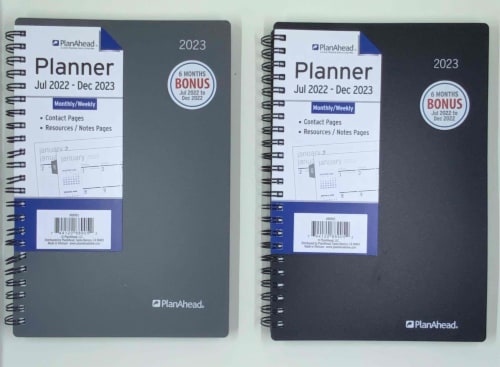 Planahead 2023 Medium Home and Office Planner Perspective: front