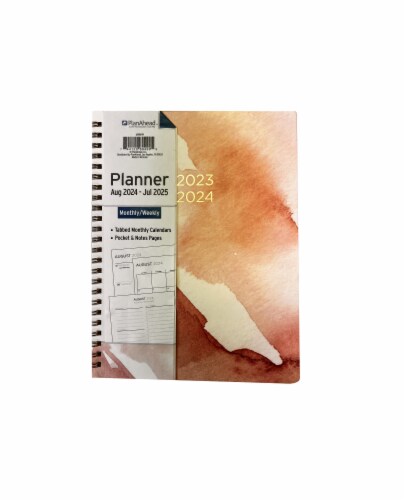 2024 Medium Brights Student Planner by PlanAhead® Perspective: front