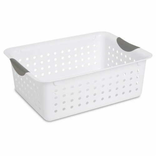 12 Pack Details about   Sterilite Medium & Small Ultra Plastic Storage Bin Organizer Basket 