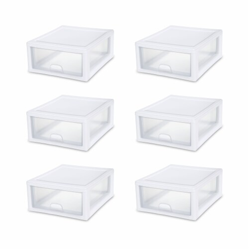 Sterilite 16 Quart Storage Box, Clear