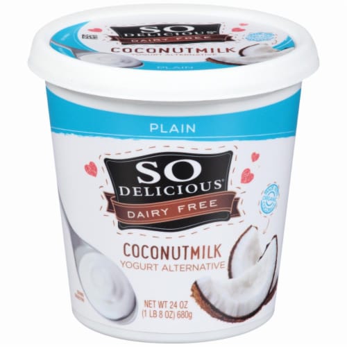 SO Delicious® Dairy Free Plain Coconut Milk Yogurt Perspective: front