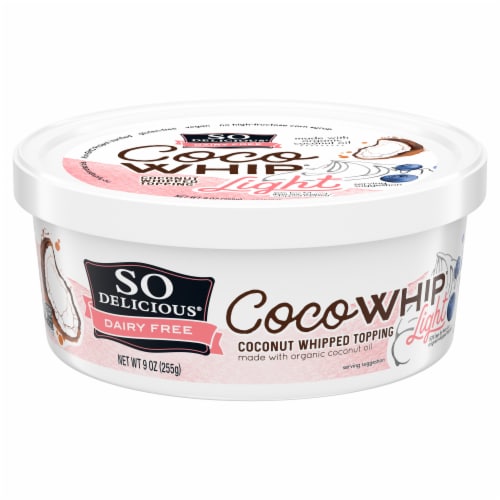 SO Delicious Dairy Free Coco Whip Light Coconut Whipped Topping Perspective: front