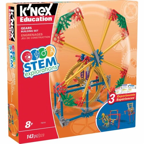 K'NEX Education STEM EXPLORATIONS: Gears Building Set Building Kit Perspective: front
