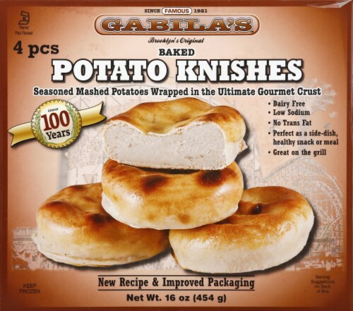 Gabila's Baked Potato Knishes Perspective: front
