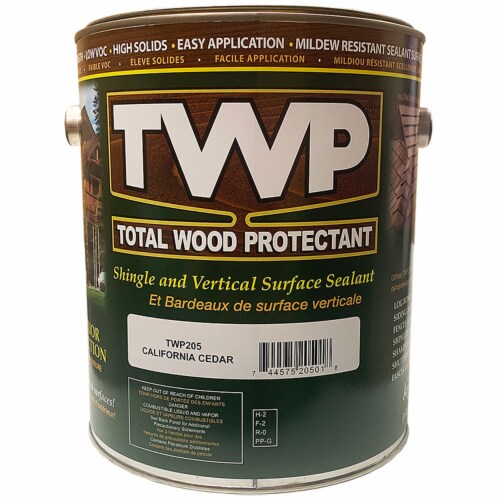 TWP 205 California Cedar Shake & Shingle Sealant gal Perspective: front