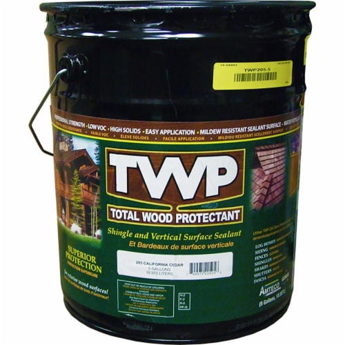 TWP 205 California Cedar Shake & Shingle Sealant 5gal Perspective: front