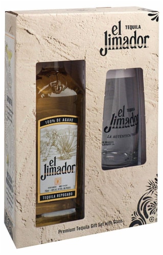 El Jimador Tequila Reposado Gift Set Perspective: front