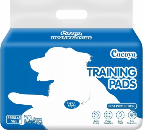 Cocoyo Dog Pee Pads Super Absorbent Puppy Pads 22 x22 50 Count 50 Count Kroger
