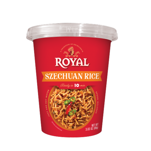 Royal® Szechuan Rice Cup Perspective: front