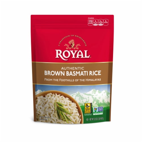 Royal Brown Basmati Rice Perspective: front