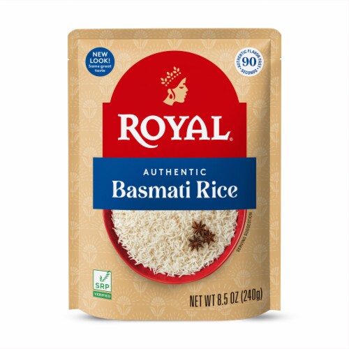 Royal® Authentic White Basmati Rice Perspective: front