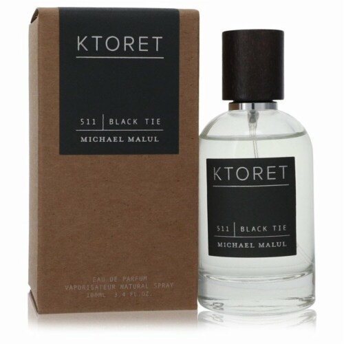 Ktoret 511 Black Tie by Michael Malul Eau De Parfum Spray 3.4 oz (Men) Perspective: front