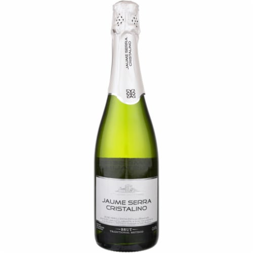 Jaume Serra Extra Dry Cristalino Spain Sparkling Wine Perspective: front