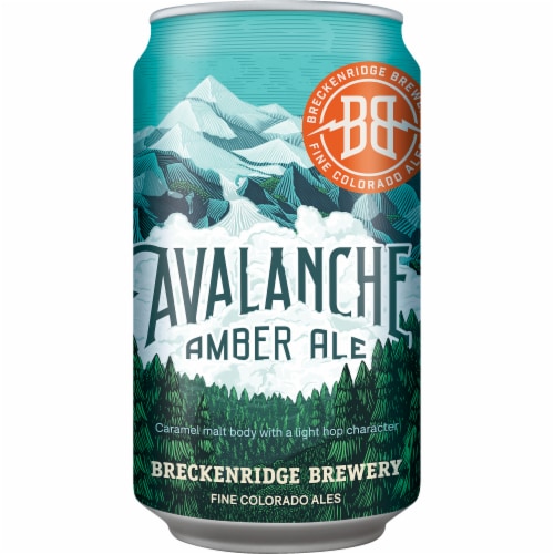 Breckenridge Brewery Avalanche Amber Style Ale Perspective: front
