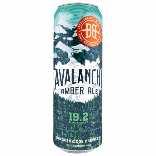 Breckenridge Brewery Avalanche Amber Ale Beer Perspective: front