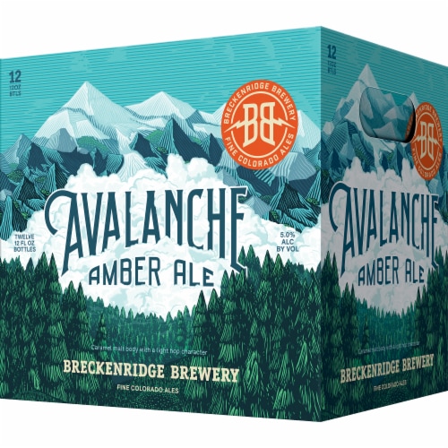 Breckenridge Brewery Avalanche Amber Ale Perspective: front