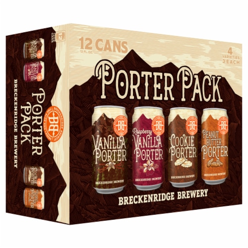 Breckenridge Brewery Porter Pack Beer Perspective: front