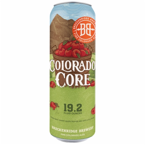 Breckenridge Brewery Colorado Core Apple Blonde Ale Perspective: front