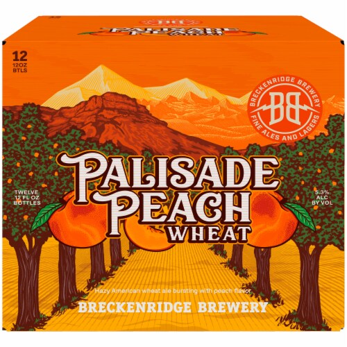 Breckenridge Brewery Palisade Peach Wheat Ale Perspective: front