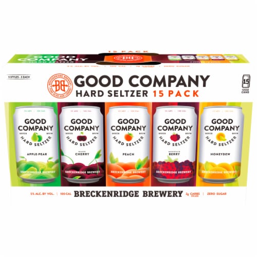 Breckenridge Brewery Good Company Hard Seltzer Variety Pack Perspective: front