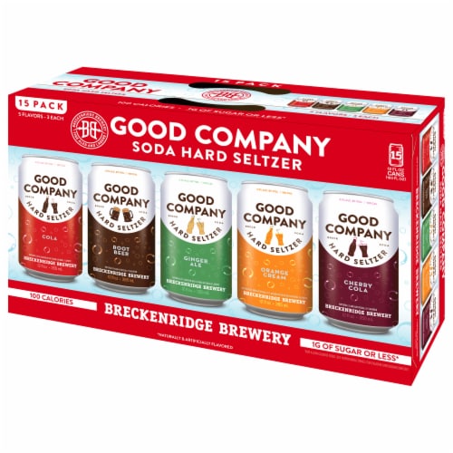 Breckenridge Brewery Good Company Soda Hard Seltzer Perspective: front