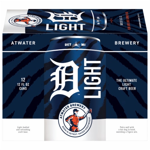Atwater Brewery D-Light Beer Perspective: front