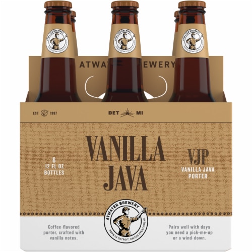 Atwater Vanilla Java Porter Porter Beer Bottles Perspective: front