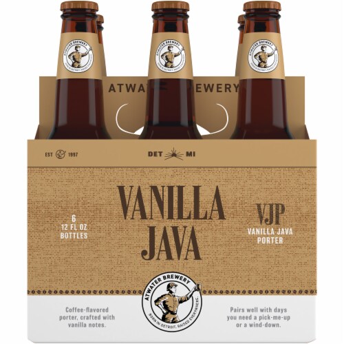 Atwater Vanilla Java Porter Porter Beer Bottles Perspective: front