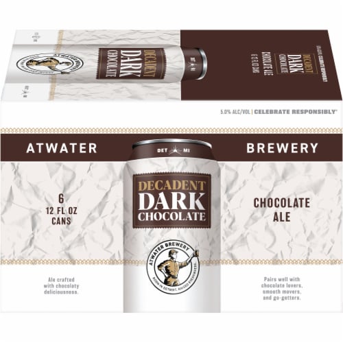 Atwater Brewery Decadent Dark Chocolate Ale Perspective: front
