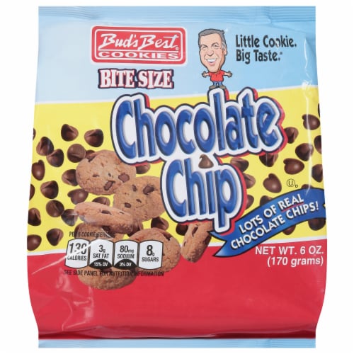 Bud's Best® Mini Chocolate Chip Cookies Perspective: front