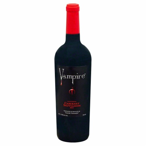 Vampire Vineyards Cabernet Sauvignon Perspective: front