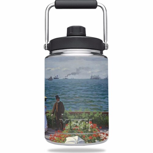 MightySkins YERAMJUG-Terrace Sainte Andresse Skin for Yeti 0.5 gal Jug - Terrace Sainte Andre Perspective: front