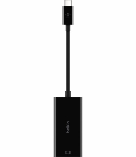 onn. 6 USB-C to HDMI Adapter, Black 