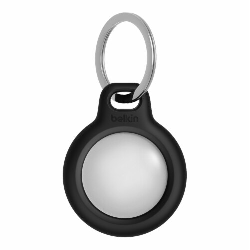 Belkin Keychain Protective Cover for AirTag - White Perspective: front
