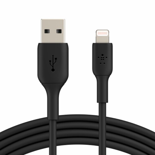 Belkin BoostCharge Lightning to USB Cable 2m - Black Perspective: front